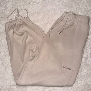 Lululemon plush velour Joggers SZ M